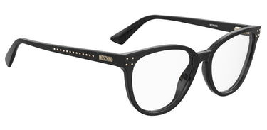 Premium Women Moschino Eyeglasses: Mos596 - Black(2) - SpecSMART Eye Clinic (Diagonal View)